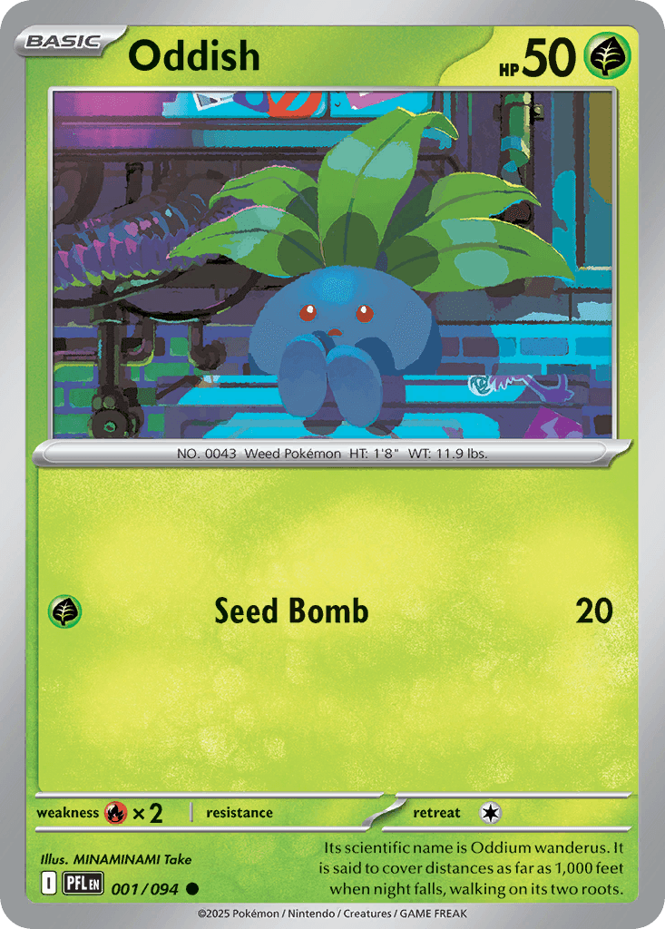 Oddish · Phantasmal Flames · #1